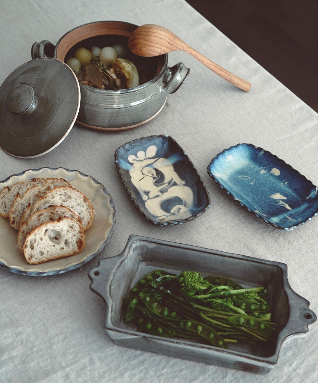 松原竜馬 　春、器と料理　2024.3.2日(土) - 3.11(月)