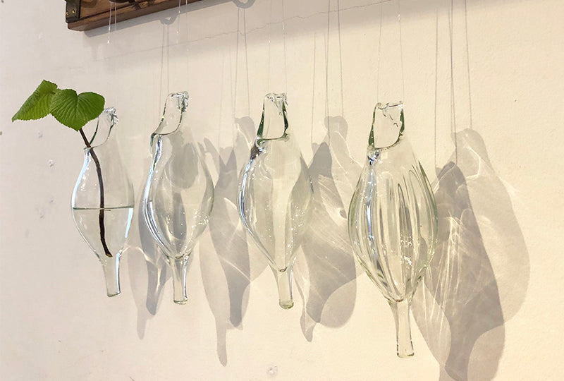 おおやぶみよさんのつり下げVASE